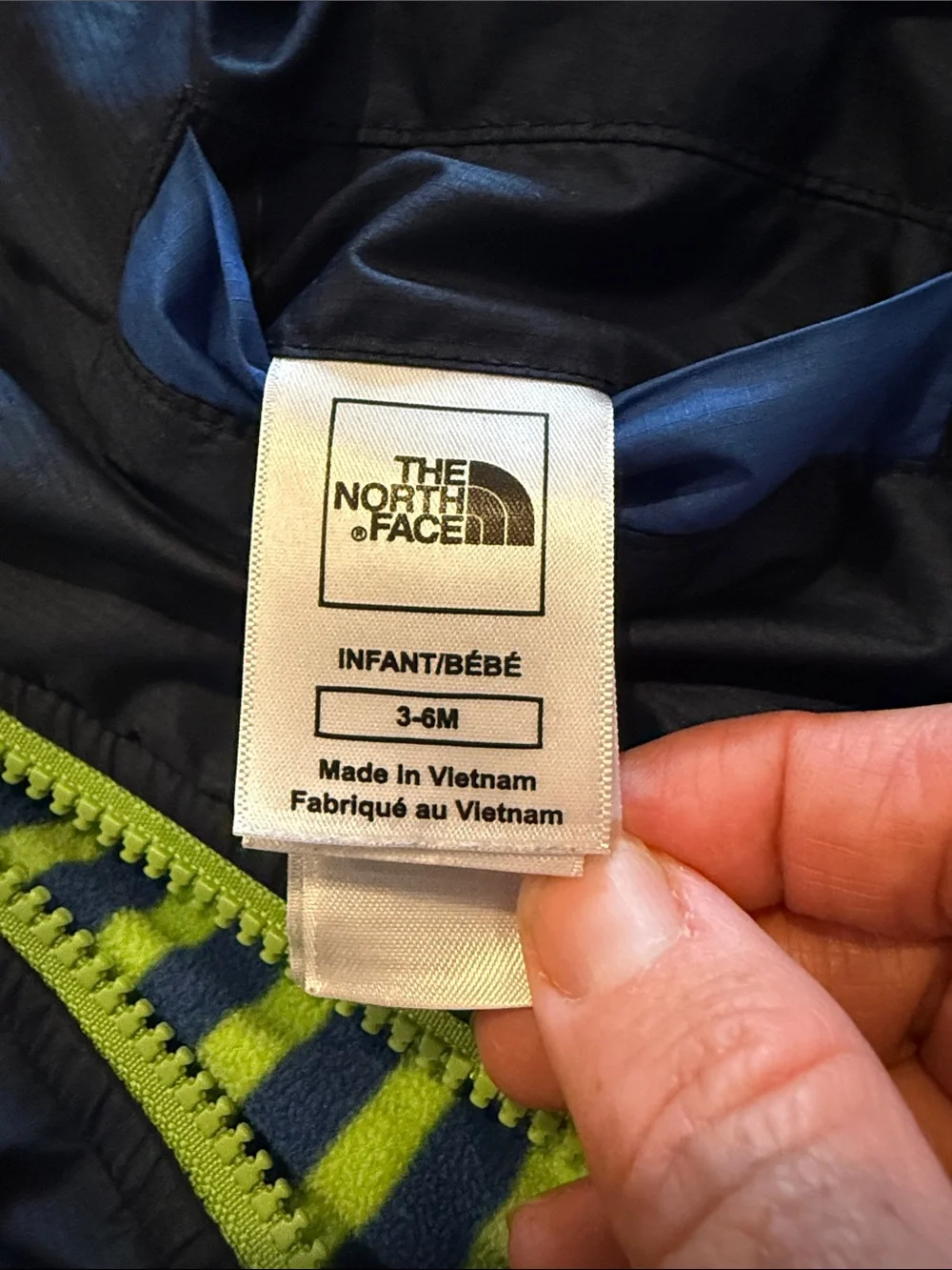 The North Face lightweight hooded
